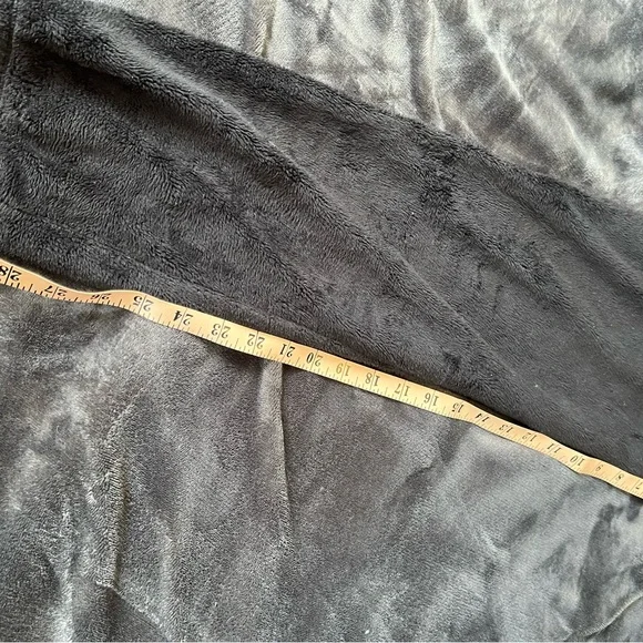 Athleta Kozy Karma black Soft Fleece  joggers M tall - EUC - Picture 4 of 5